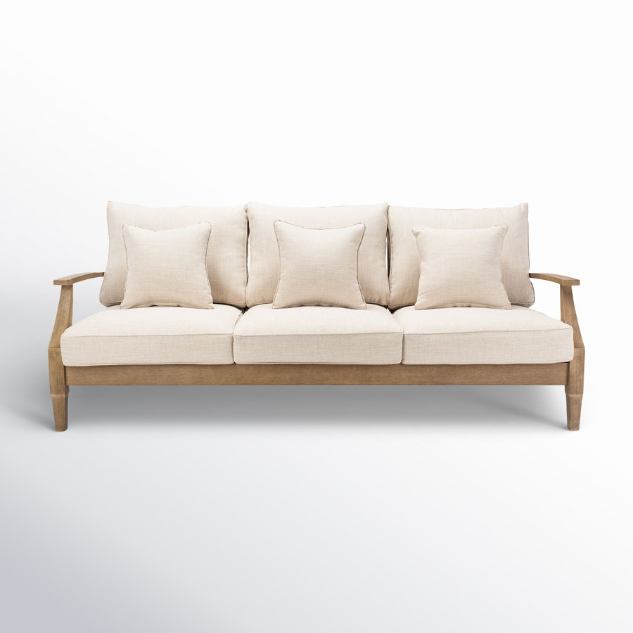 Samya 83'' Wide Outdoor Patio Sofa with Cushions
